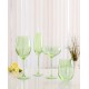  Carnival All Purpose 20 oz Wine Glasses, Set of 4, Green