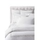  Eloise Embroidery Cotton Duvet & Sham Collection, True Platinum, Queen