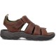  Mens Rocklake Fisherman Sandals, Brown 13M