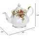  Old Country Roses 3-Piece (Teapot, Sugar & Creamer) Tea Set, Multi