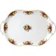  Old Country Roses Handled Serving Platter, 19″