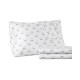  Products Micro Flannel Printed Sheet Set, King, Princess Cats