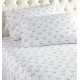  Products Micro Flannel Printed Sheet Set, King, Princess Cats