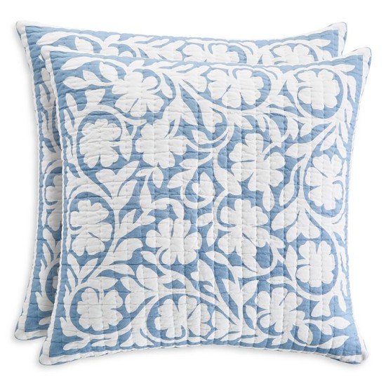  Alexandria Euro Sham Set, Blue