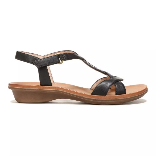  Solo Strappy Sandals, Black, 6.5M