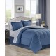  Estella 8-Pc. Comforter Sets, California King, Blue