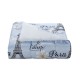  Paris Daisy 3-Pc Comforter Sets, Blue, Full/Queen