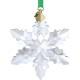  Annual Edition 2023 Ornament Clear Crystal Star with 97 Facets Gold