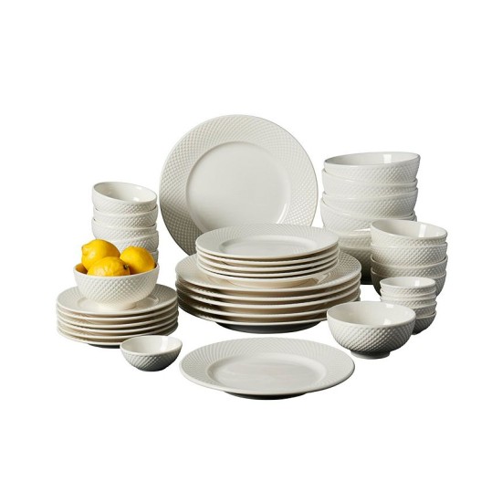  Inspiration by Denmark Amelia 42 Pc. Dinnerware Set, Service for 6