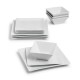  12 Pc. Square Dinnerware Set, Service for 4