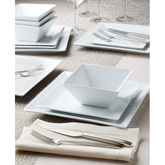  12 Pc. Square Dinnerware Set, Service for 4