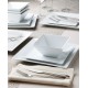  12 Pc. Square Dinnerware Set, Service for 4