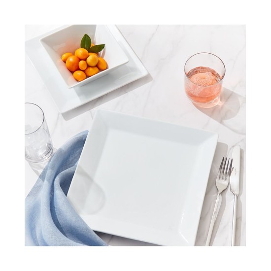  12 Pc. Square Dinnerware Set, Service for 4