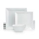  12 Pc. Square Dinnerware Set, Service for 4