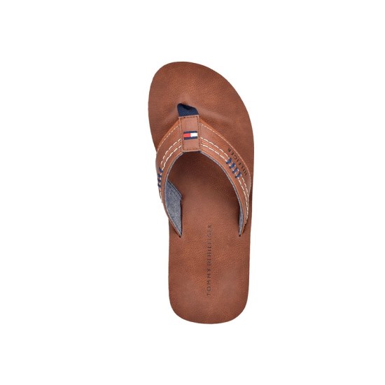  Men’s Destino Flip Flop Sandals Men’s Shoes, Cognac, 7M