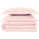  Everyday Antimicrobial 2-Piece Blush Microfiber Twin/Twin XL Down Alternative Comforter Set