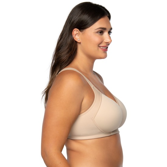  Full-Figure Wireless Sports Bra 71500, Nude, 40DD