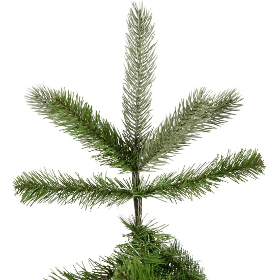  6.5′ King Spruce Artificial Christmas Tree, Unlit – Lifelike Indoor Seasonal Home Decor – Maintenance Free Realistic Unlit Faux Spruce Christmas Tree, Green