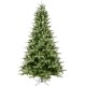  6.5′ King Spruce Artificial Christmas Tree, Unlit – Lifelike Indoor Seasonal Home Decor – Maintenance Free Realistic Unlit Faux Spruce Christmas Tree, Green