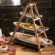 Villeroy & Boch Artesano Original 3 Tier Tray Stand, Holz – Akazie, Brown