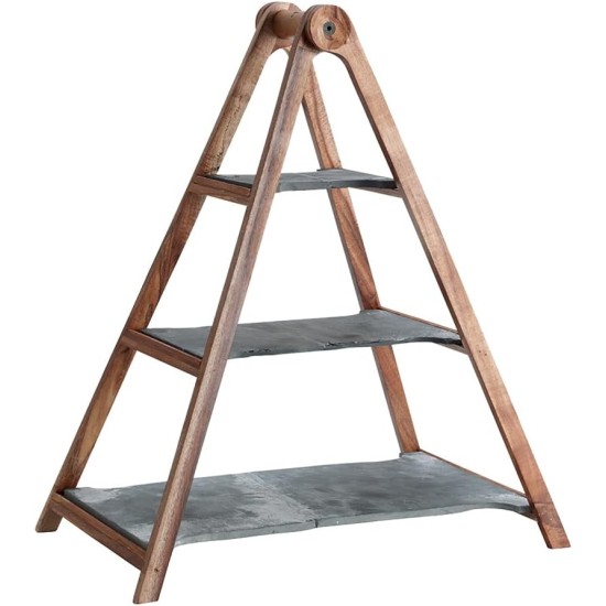 Villeroy & Boch Artesano Original 3 Tier Tray Stand, Holz – Akazie, Brown