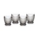 Villeroy & Boch Boston Clear Crystal Double Old-Fashioned Glasses, Set of 4