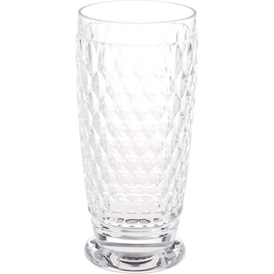 Villeroy & Boch Boston Clear Crystal Highball Glasses, Set of 4