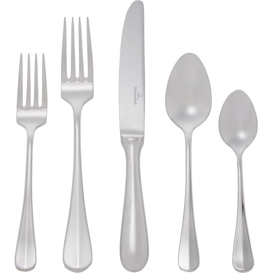 Villeroy & Boch La Coupole 40-Piece Flatware Set, Service for 8