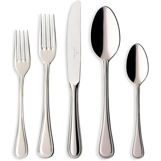 Villeroy & Boch Merlemont 20 Piece Flatware Service for 4, Silver