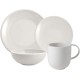 Villeroy & Boch New Moon 4 Piece Place Setting, White