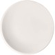 Villeroy & Boch-NewMoon Flat, Stylish Bowl for Serving Dishes, Premium Porcelain, White, Dishwasher Safe, 10 in