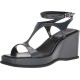  Women’s Fetemee Ankle Strap Wedge Sandal, Gunmetal, 8