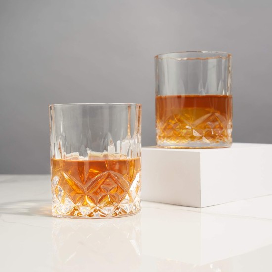  Admiral Crystal Tumblers, Set of 2, 9 Oz