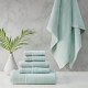  Nuage Cotton Lyocell Blend 6 Piece Towel Set – Seafoam