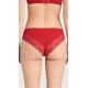 B.tempt’d Women’s B. Bare Cheeky Panty, Haute Red, X-Large