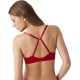 B.tempt’d Women’s Future Foundation Wire Free Convertible T-Shirt Bra, Haute Red, 34B