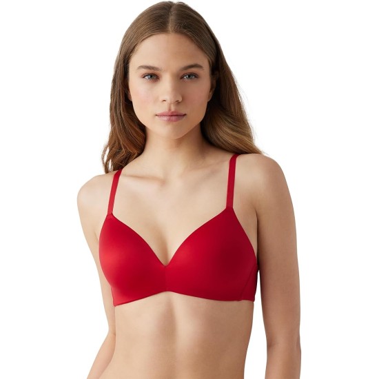 B.tempt’d Women’s Future Foundation Wire Free Convertible T-Shirt Bra, Haute Red, 34B