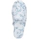  Printed Quilted Slide Slippers, Cherry Blossom, Medium