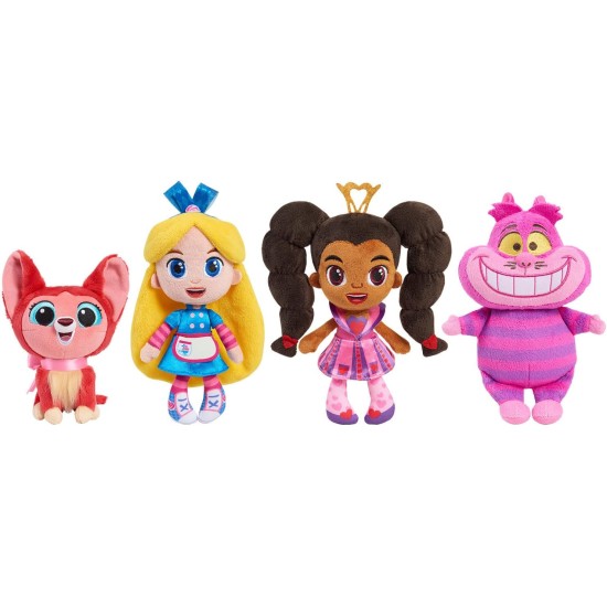 Disney Junior Alice’s Wonderland Bakery 8 Inch Princess Rosa Small Plush Doll, Officially Licensed Kids Toys for Ages 3 Up, Basket Stuffers and Small Gifts by Just Play