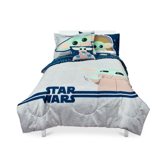  Star Wars Hello Grogu 6-Pc. Twin Comforter Set Bedding