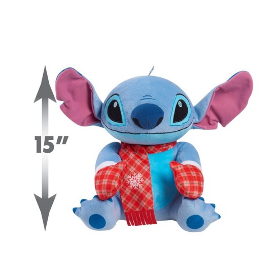  Stitch Holiday Large Plush, 19″, Blue