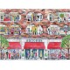  Michael Storrings A Day at The Bookstore 1000 Piece Puzzle from  – Beautifully Illustrated Jigsaw Puzzle of a Local Bookstore, 27″ x 20″ Fun & Challenging, Unique Gift Idea