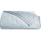  Dimensional Quilted Coverlet, Full/Queen, Blue