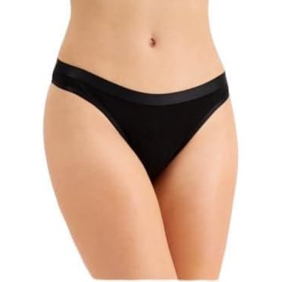  Women’s Thong, Black, X-Large