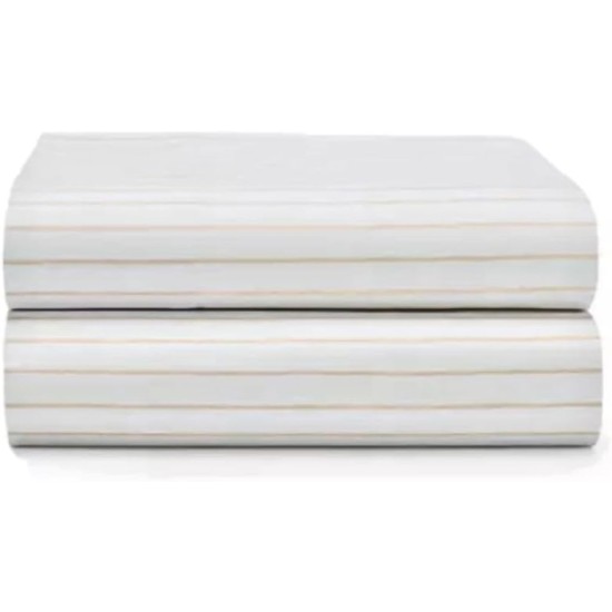  Spencer Stripe Sheet Set, Queen – Tan