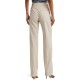  Women’s Pleated Wool-Blend Twill Straight Pants, Explorer Sand, 10