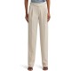  Women’s Pleated Wool-Blend Twill Straight Pants, Explorer Sand, 10