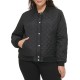 Levi’s Women’s Diamond Quilted Bomber Jacket, Black, X-Large