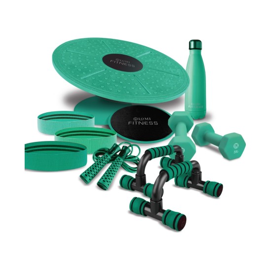  12-in-1 Core Full Body Workout Kit, Green