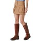  Womens Clean Cargo Mini Skirt, Chipmunk,XS